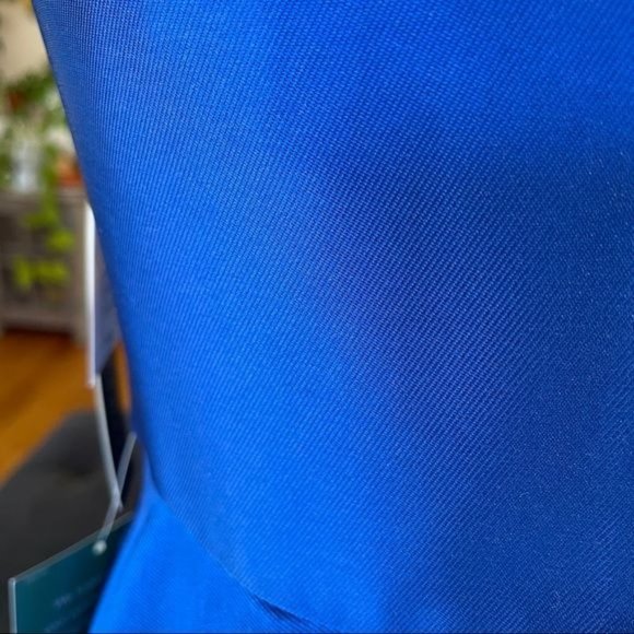 FLASH SALE!! NWT SIZE 1 ROYAL BLUE FORMAL V-NECK BALLGOWN PROM DRESS - Picture 9 of 11
